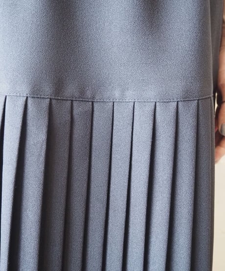 Pleated Easy Skirt BK