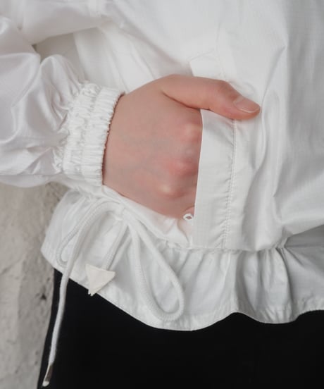 BALENCIAGA SPORTS Waist Shaped Nylon Blouson WH