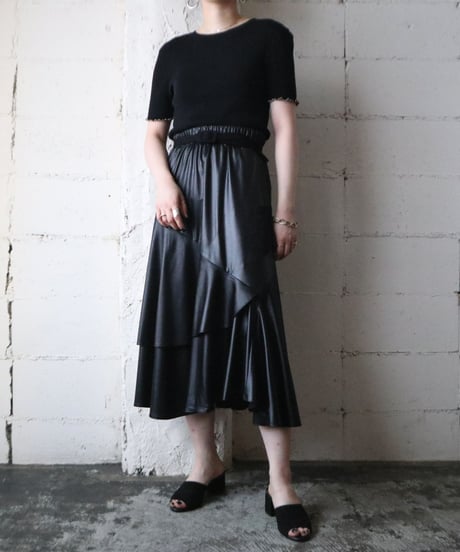 Design Flared Skirt BK