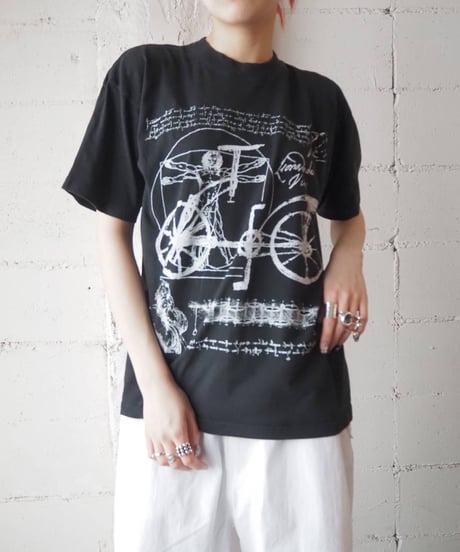 LEONARDO DA VINCI Print Tee BK