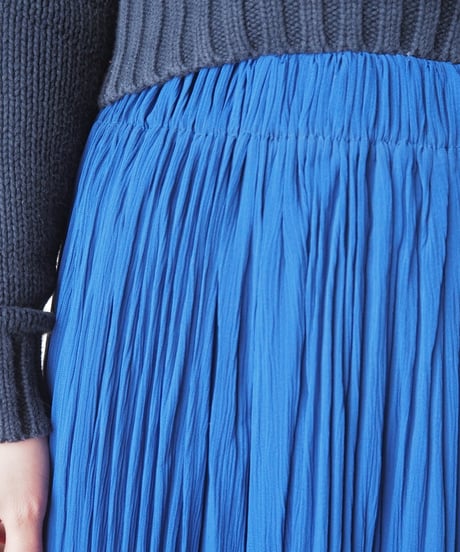 Pleated Tiered Skirt BL