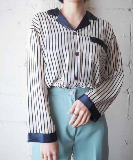 Calvin Klein Bicolor Pajama Shirt NVIV