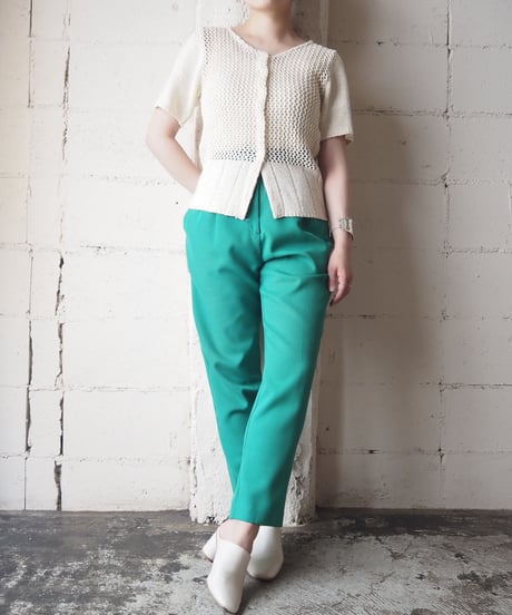 Crewneck S/S Cardigan IV
