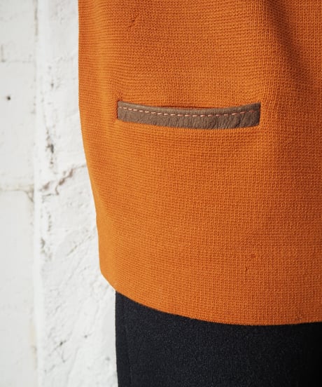 1970's Bicolor Turtle Neck Sweater ORBR
