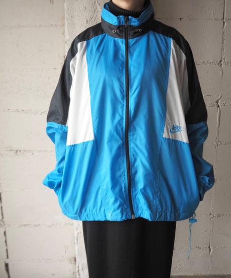 NIKE Nylon Jacket BLWHBK