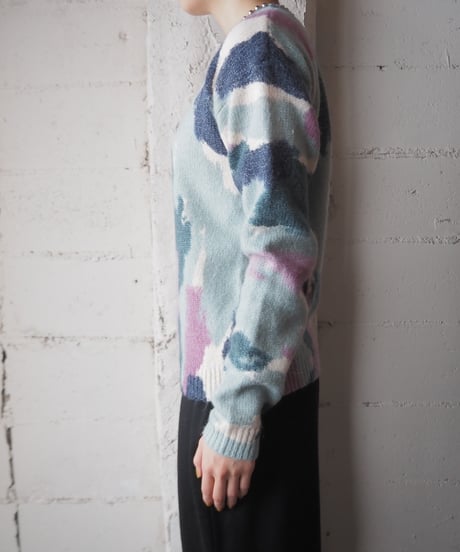 Painted Pattern Sweater LBLPUR