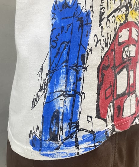 Paint Print Tee WH