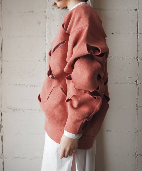 REMAKE Slash&Piece Dyeing Sweat