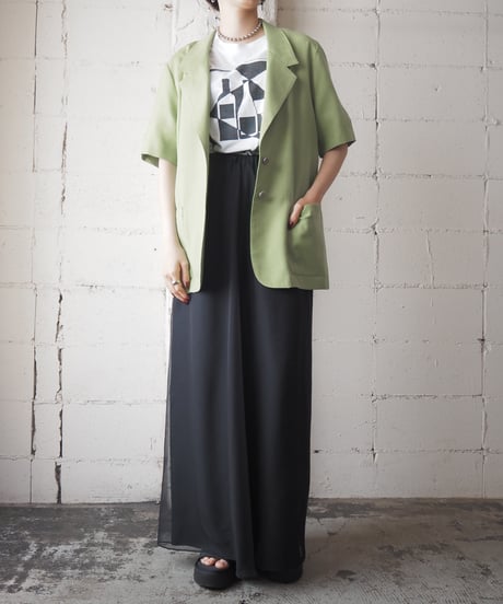 Short Sleeve Easy Tailored Jacket GN