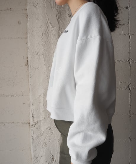 REMAKE American Eskimo Short Sweat WH