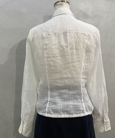 MARITHE FRANCOIS GIRBAUD Drawstring Design Shirt WH