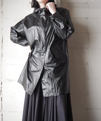 DKNY Nylon Mods Coat BK