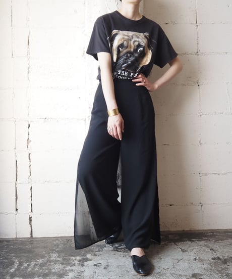 Seethrough Layered WidePants