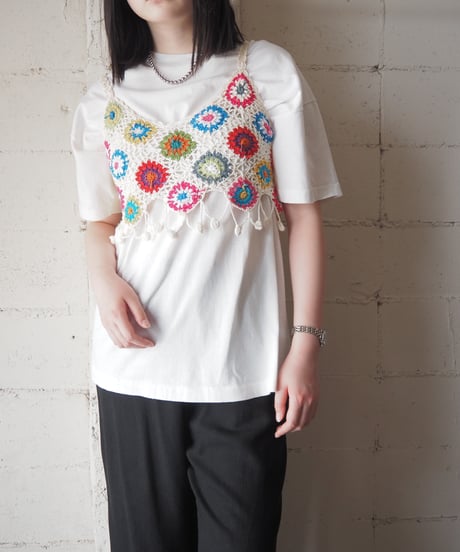 Crochet Granny Square Camisole IV