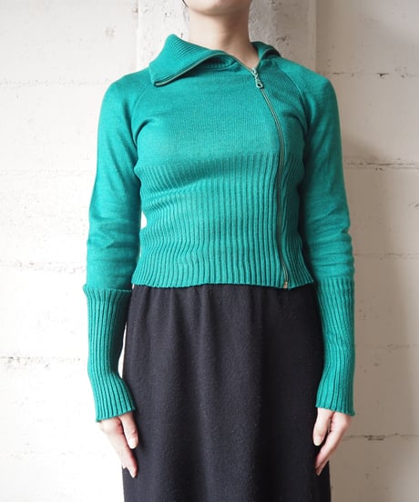 Asymmetric Zip Sweater GN