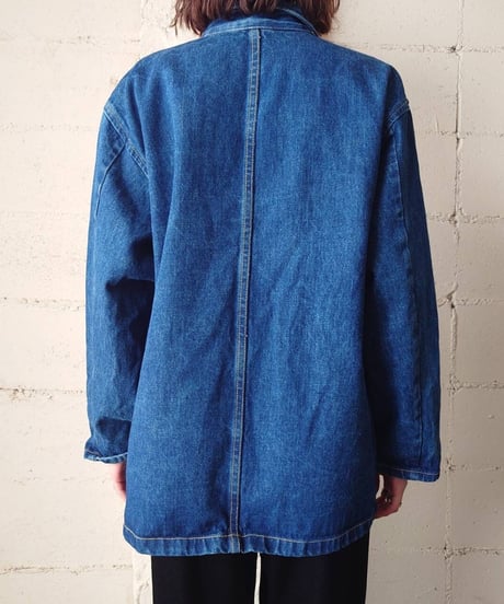 GUESS Double Breasted Denim Jacket BL