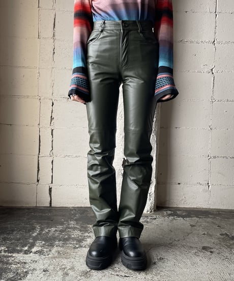 agnès b. Leather Pants KA