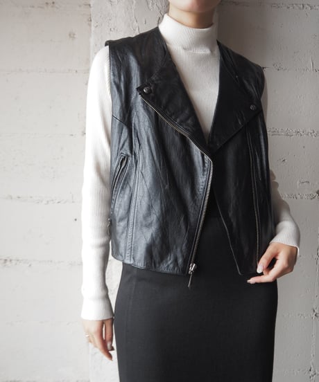 HARLEY DAVIDSON Riders Leather Vest BK