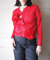 REMAKE Frilled Flower Cardigan RE