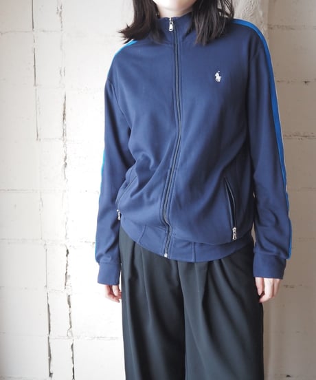 POLO RALPH LAUREN Side Stripe Track Jacket NV BL WH