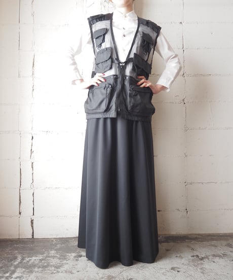 Mesh Design Fishing Vest BK