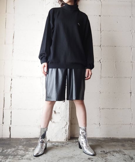 LACOSTE Turtle Neck Knit BK