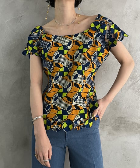 African Batik Blouse BLOR