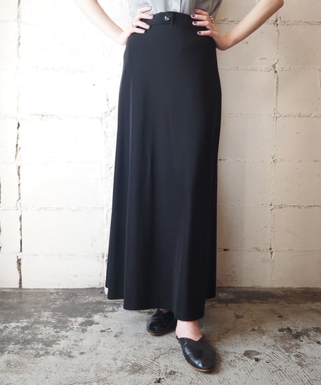 Spandex Semi Flane Skirt BK