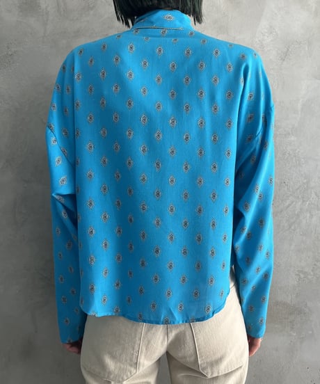 Pattern Stand Collar Blouse BLRE