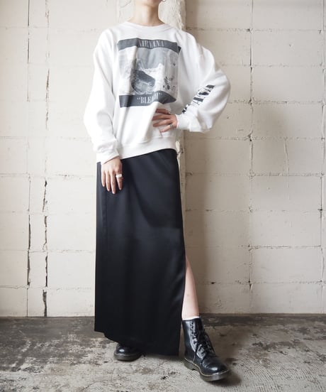 NIRVANA Print Sweat WH