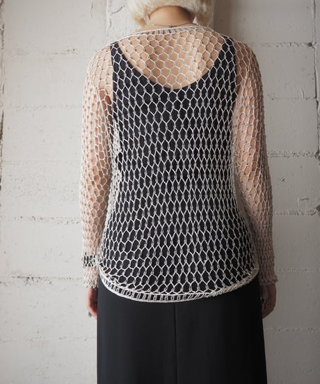 Beads Crochet Cardigan IVSV