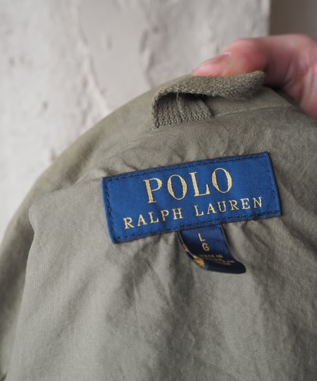 POLO RALPH LAUREN Crazy Pattern Military Jacket KA