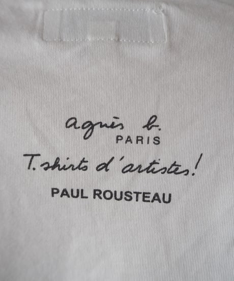 agnes b. Bird Print Tee WHBLRE