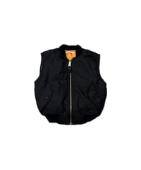 REMAKE Short MA-1 Vest BK