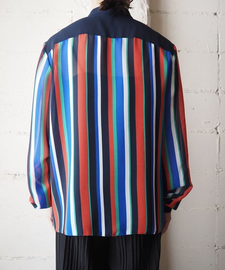 Sheer Stripe Shirt BKRE
