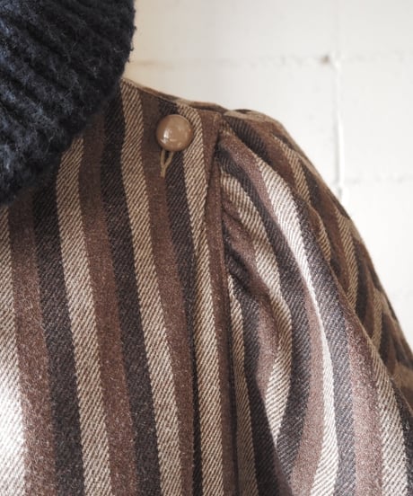 Dolman Sleeve Reversible Coat BE BK