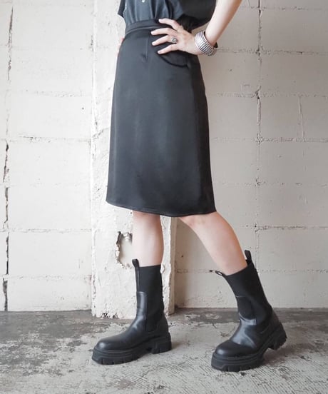 Medium Satin Skirt BK