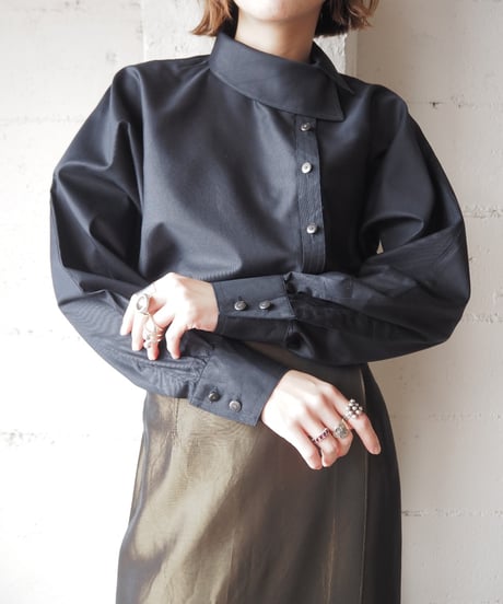 Design Collar Plane Shirts  BK
