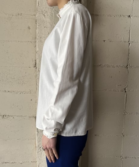Frill Collar Shirt WH