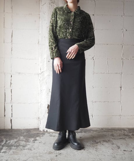 Long Mermaid Skirt BK