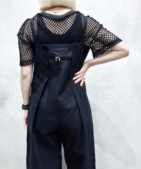 Y's bis LIMI Zipup Tucked Jumpsuit BK