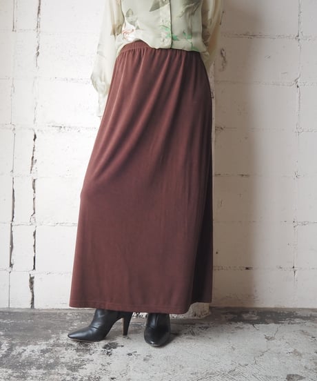 Made in USA Long Tight Easy Skirt BR
