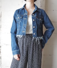 REMAKE Levi's Cutoff Denim Jacket BL