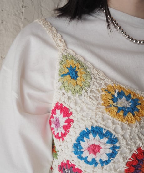 Crochet Granny Square Camisole IV