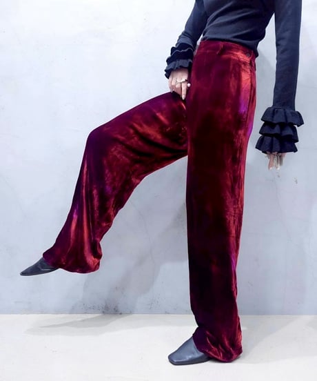 YVES SAINT LAUREN Vintage Velvet Pants RE