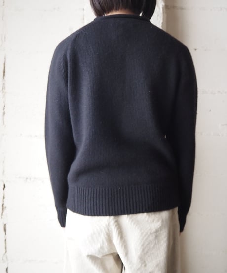 LAUREN Angora Mix Knit BK