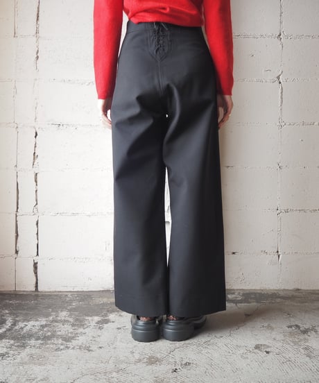 USNAVY Wool Sailor Pants BK
