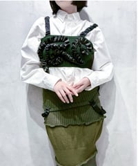 REMAKE Command Knit Frill Bustier KA