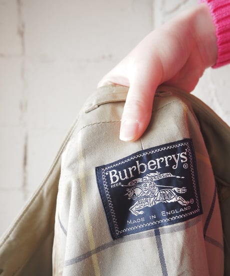 Burberrys' ENGLAND Balmacaan Coat BE