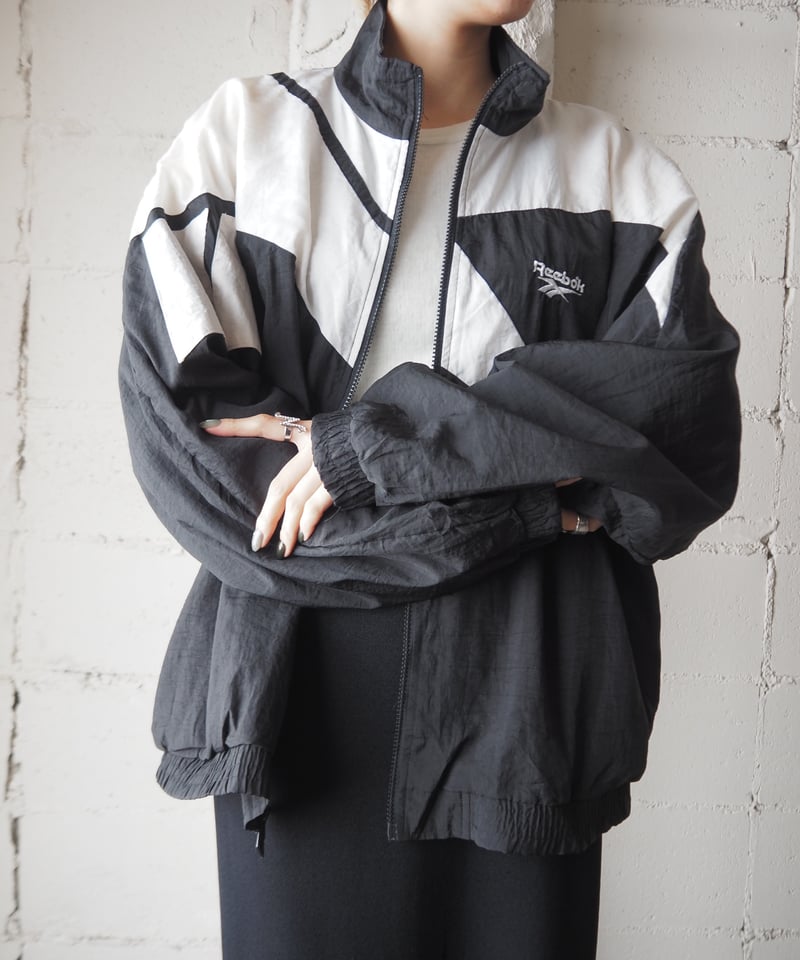 Reebok Bicolor Nylon Jacket BKWH | Orfeo